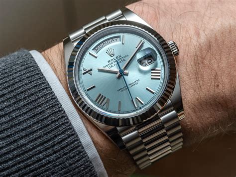 platinum rolex presidential|newest Rolex platinum day date.